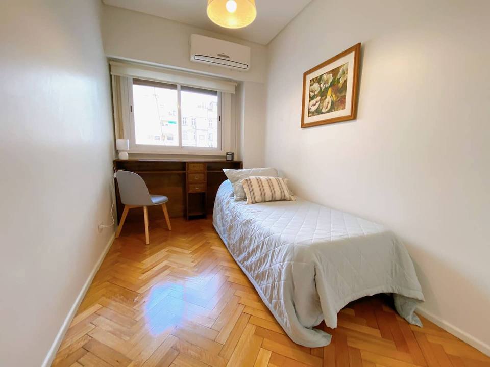 Segundo dormitorio con camas individuales