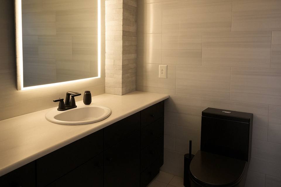 Segundo baño completo del departamento