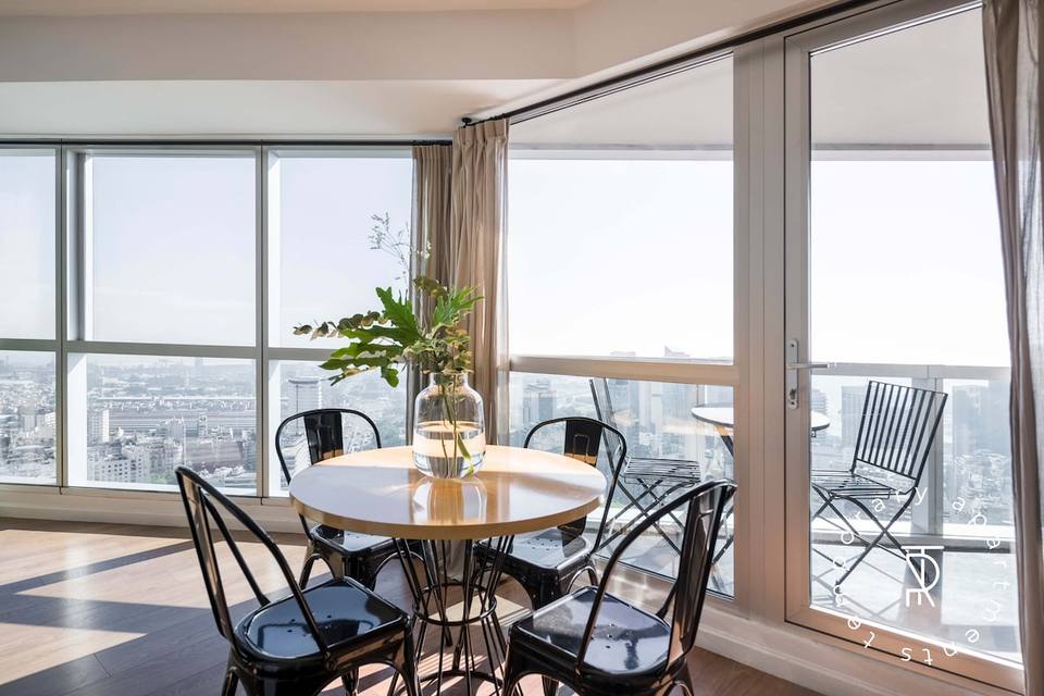 Apartamento de diseño con vistas panorámicas al puerto