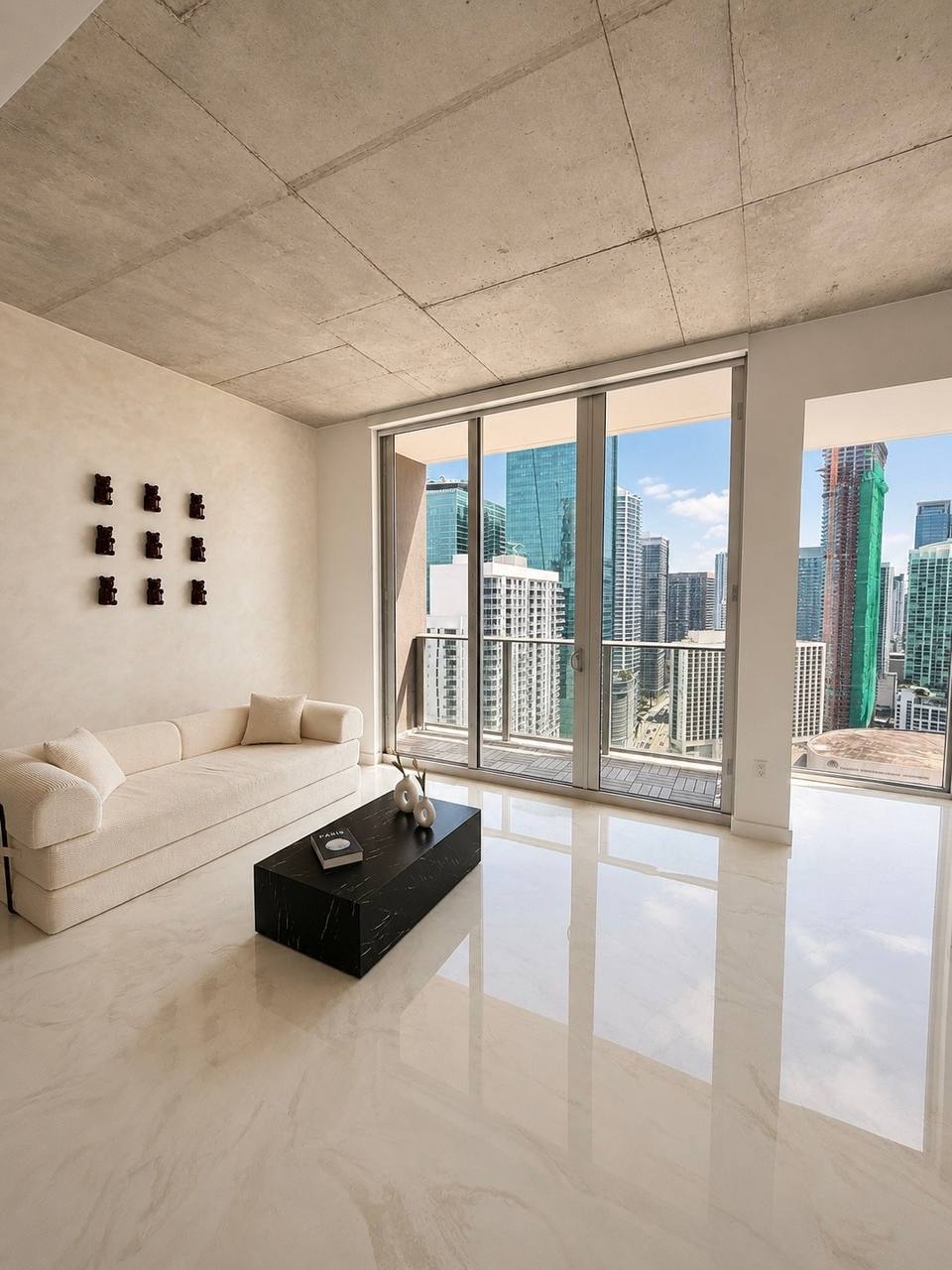 Estudio moderno de lujo en el corazón de Brickell