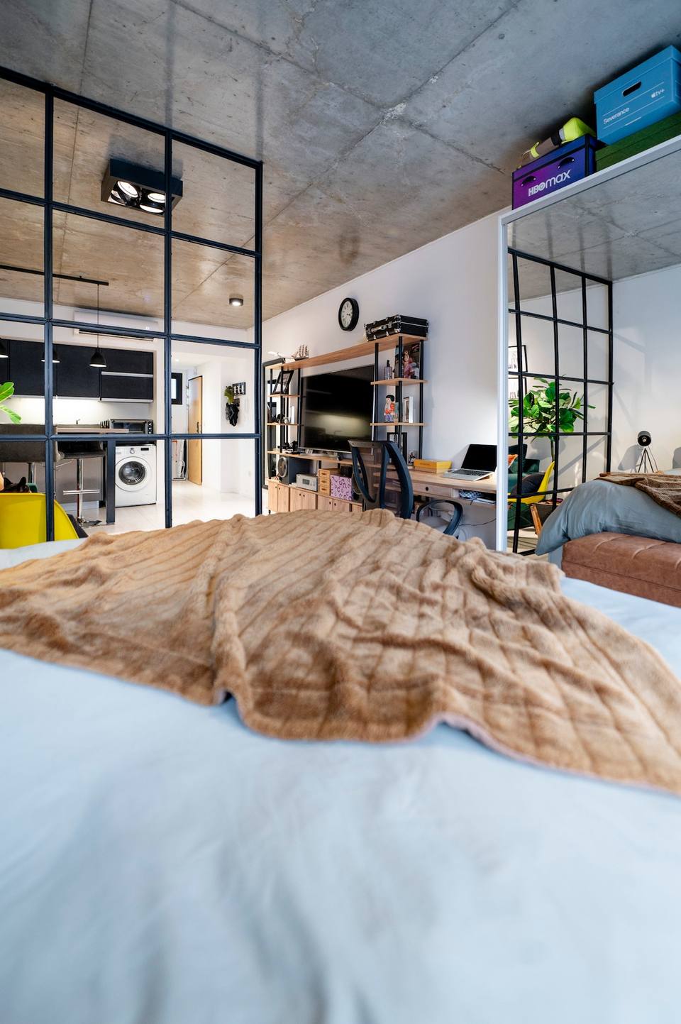 Diseño industrial y confort con jacuzzi en Palermo