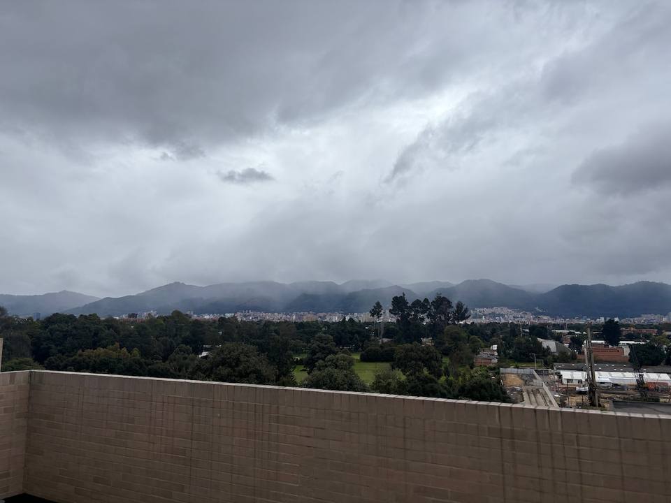 Terraza privada con vistas panorámicas