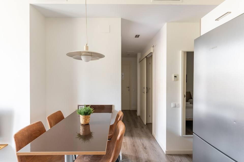 Cocina moderna y totalmente equipada