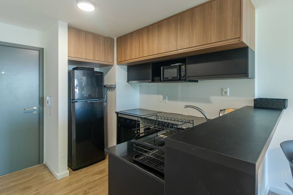 Contemporáneo apartamento con balcón y oficina en Pocitos