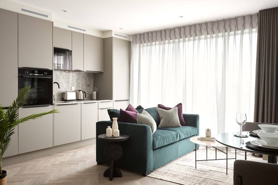 Estudio de diseño moderno en Commercial Road