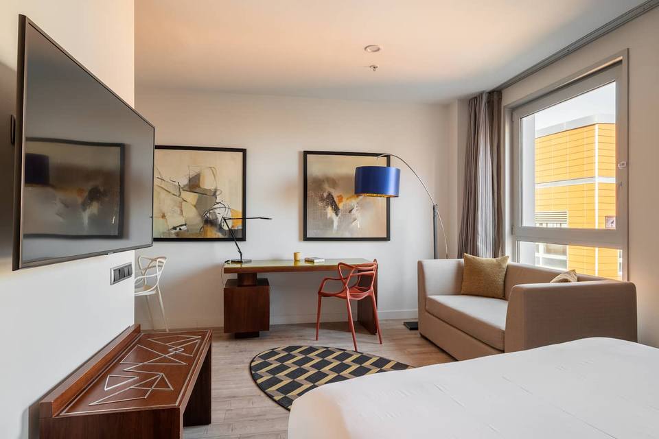 Apartamento luminoso de un dormitorio en Poblenou