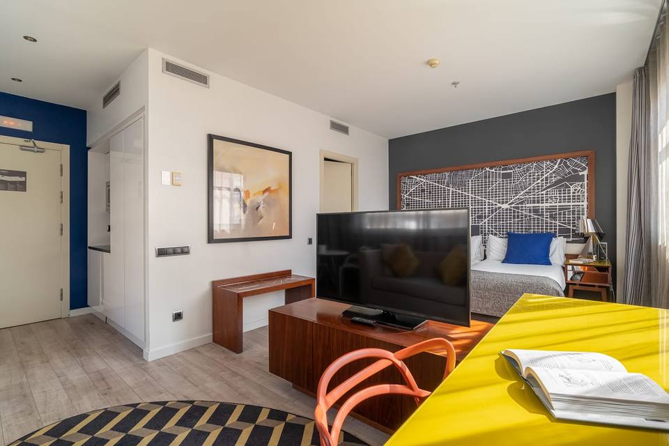 Apartamento luminoso de un dormitorio en Poblenou