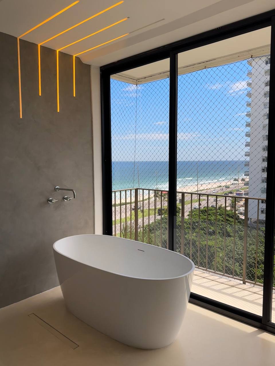 Bañera de lujo con vistas increíbles
