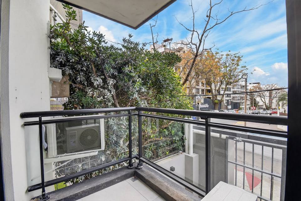 Balcón privado con vista urbana