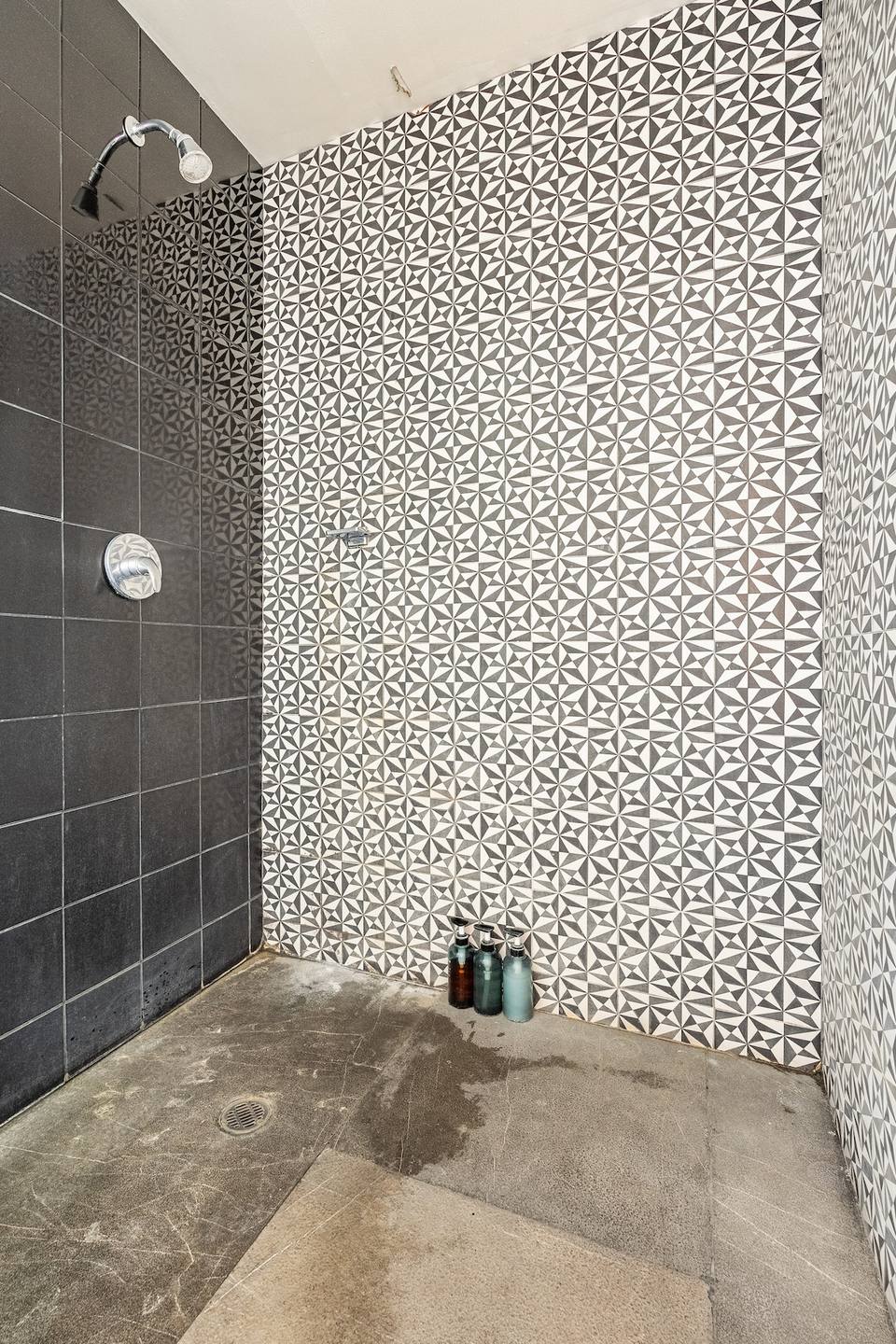 Ducha con diseño contemporáneo