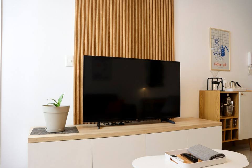 Apartamento moderno con escritorio cerca de la Rambla