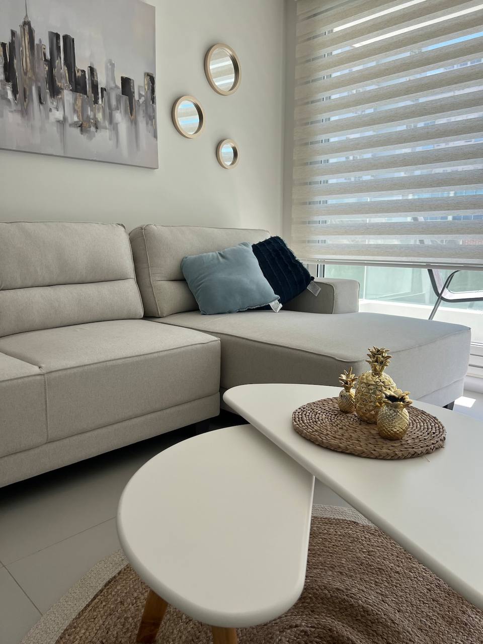 Apartamento moderno frente al mar en Playa Mansa