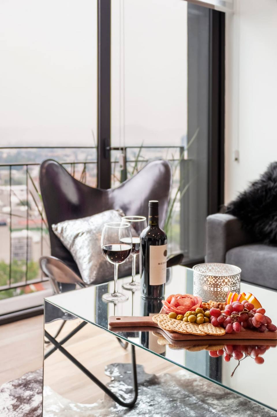 Impresionante departamento panorámico con vistas en Polanco