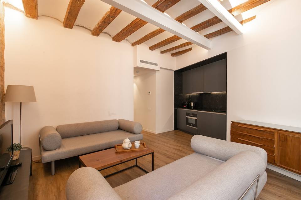Industrial-Design Apartment in El Born