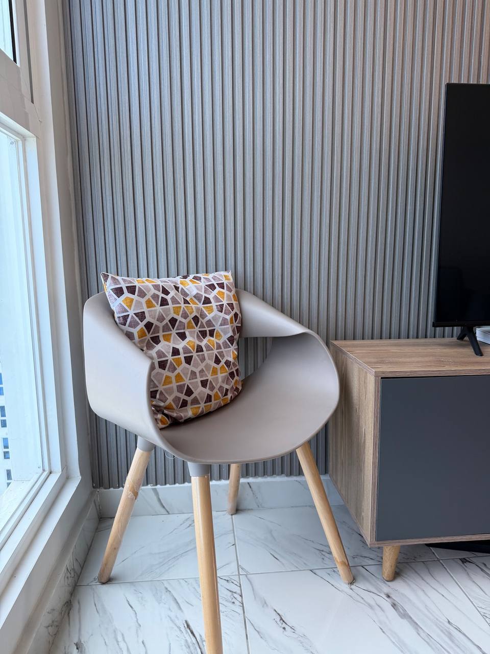 Apartamento moderno con vistas al mar en The Sands
