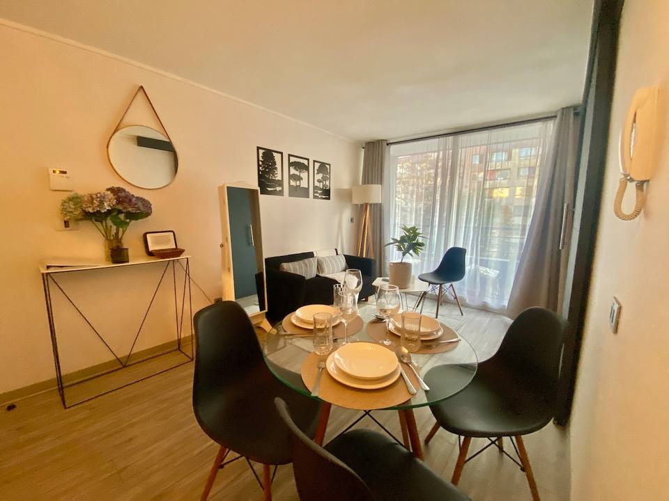 Apartamento moderno y céntrico a pasos del Metro
