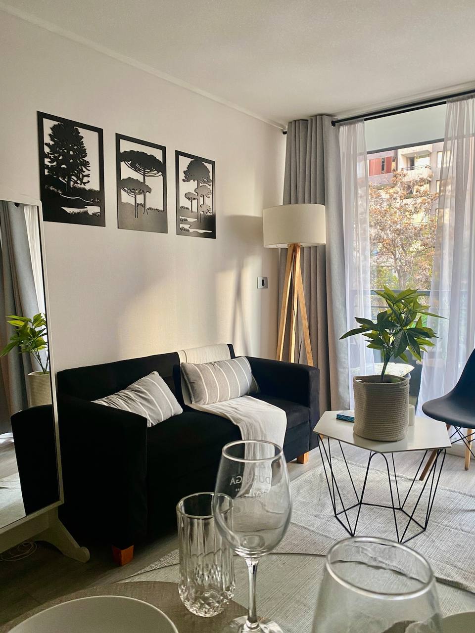 Apartamento moderno y céntrico a pasos del Metro