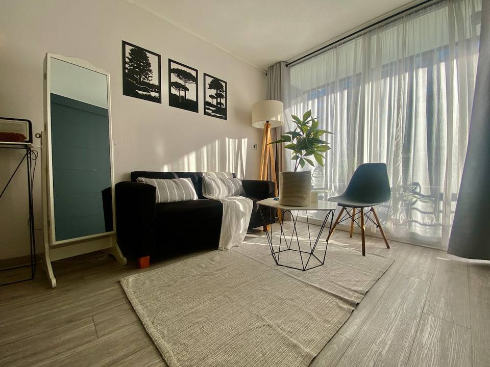 Apartamento moderno y céntrico a pasos del Metro