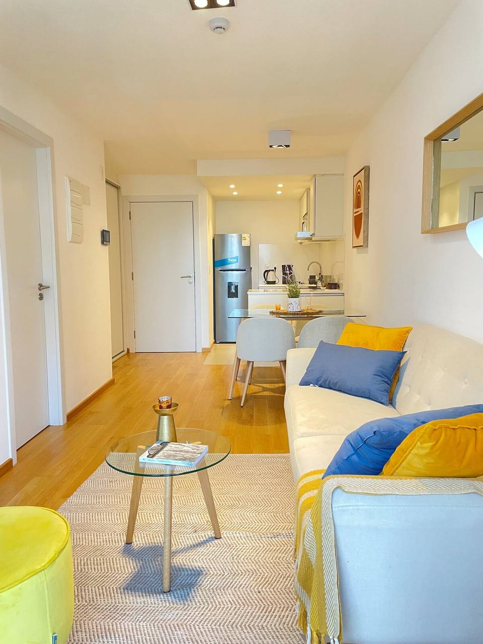 Apartamento moderno con vista al mar en Pocitos