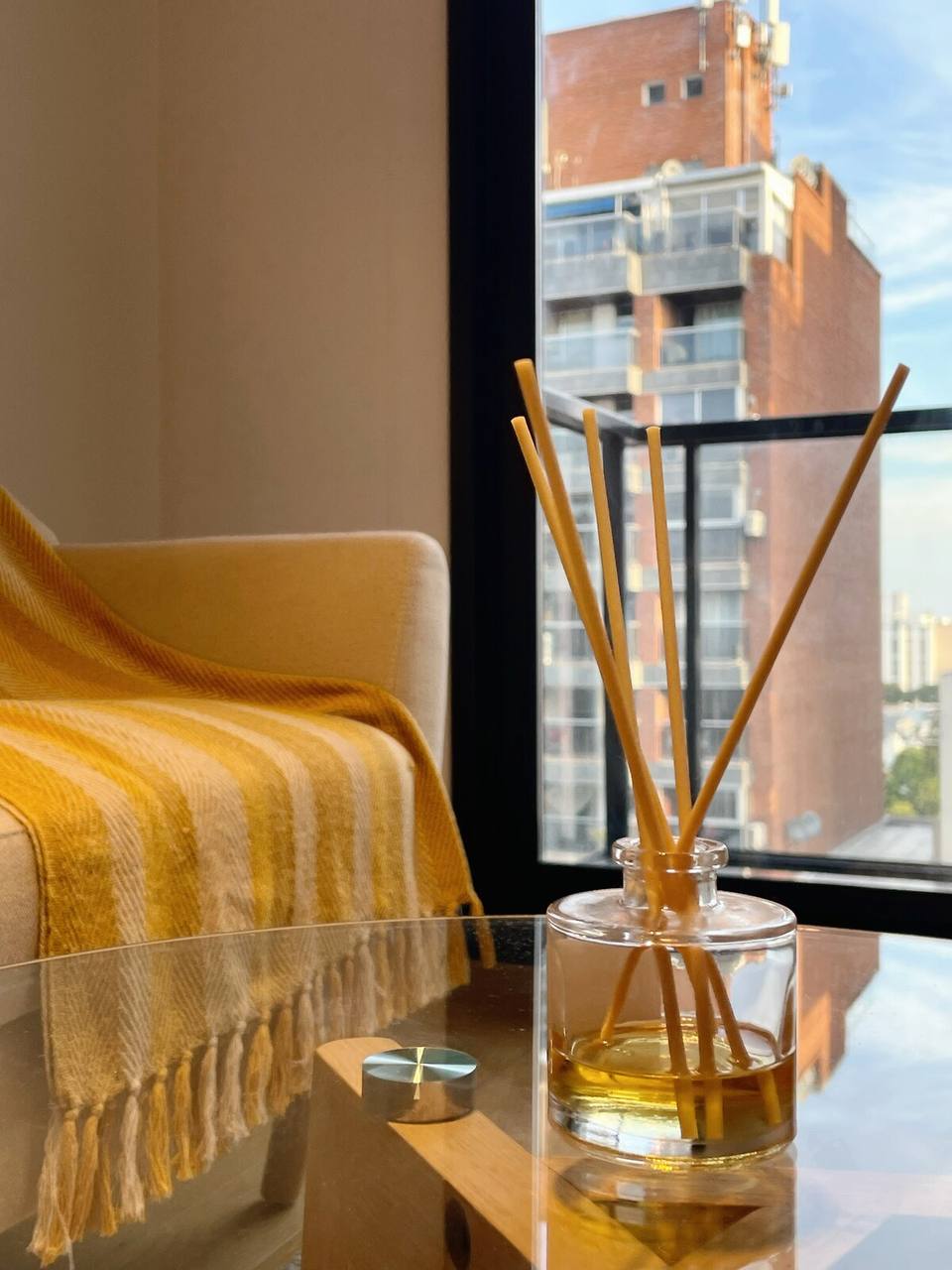 Apartamento moderno con vista al mar en Pocitos