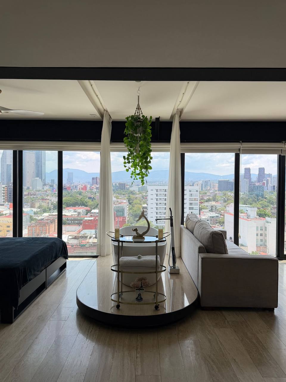 Vista panorámica desde el living