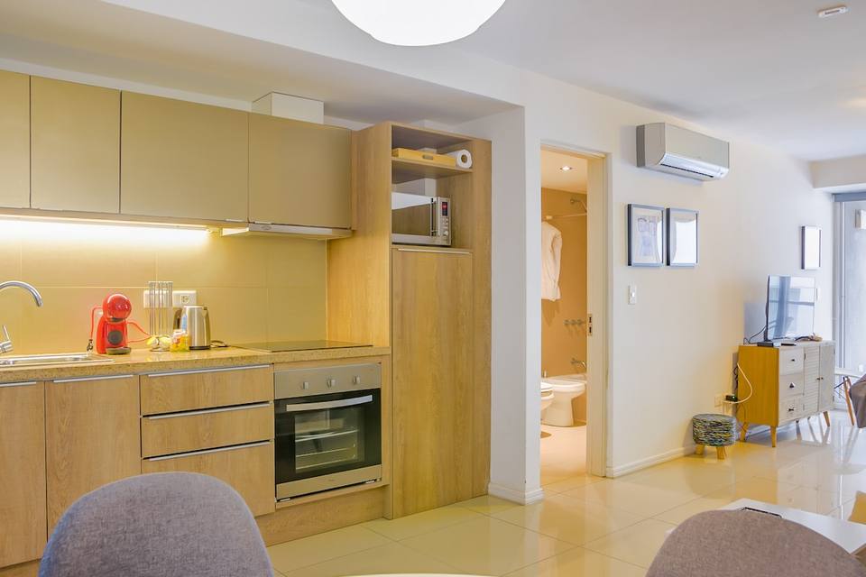 Modern Apartment Steps from the Port