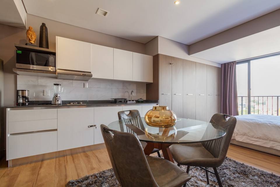 Exclusive Loft with Incredible Views of the Monument to the Revolution