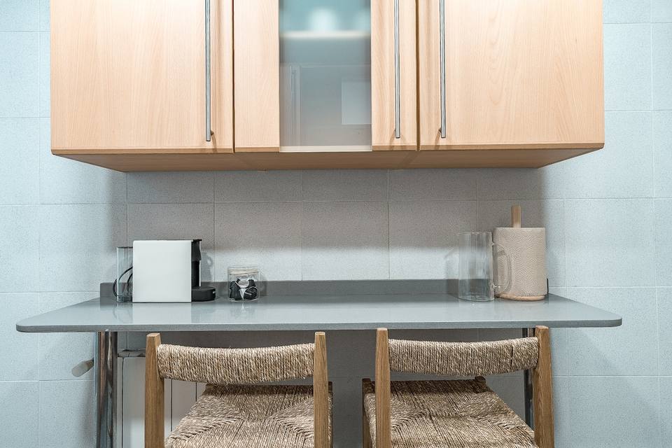 Moderno departamento con balcón en Horta Guinardó