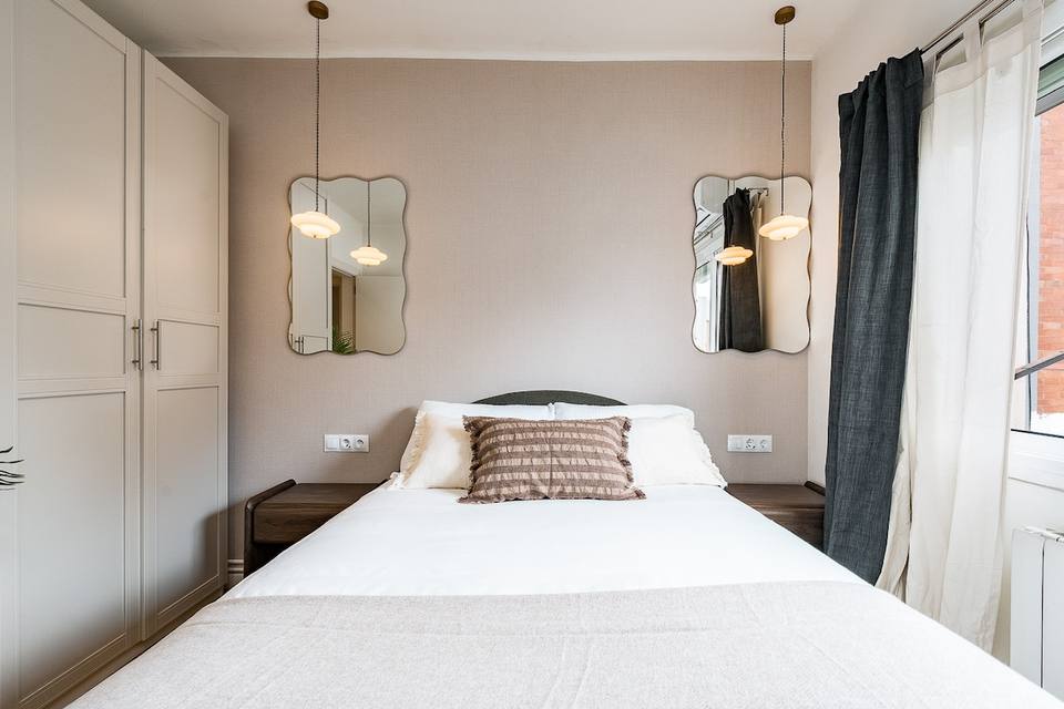 Moderno departamento con balcón en Horta Guinardó