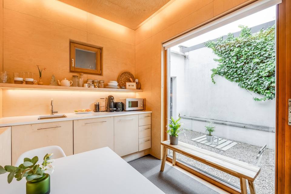 Minimalist Design Retreat with Private Garden