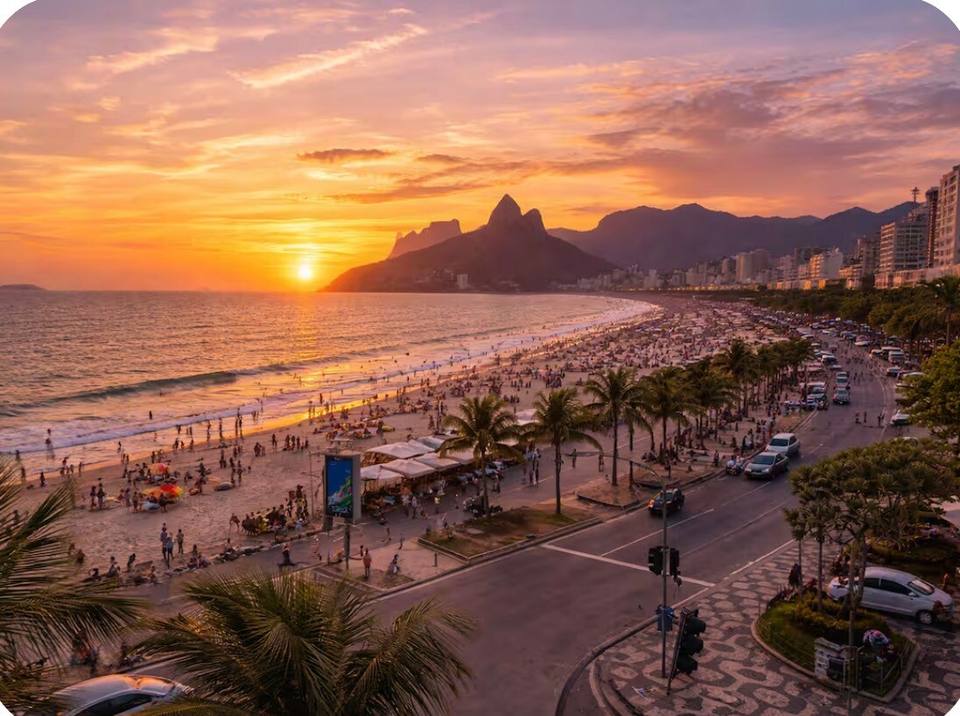 Confort moderno en Ipanema con pileta y sauna