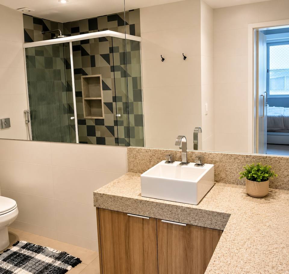 Confort moderno en Ipanema con pileta y sauna