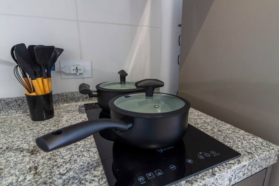 Silencioso estudio con vistas en Vila Olímpia