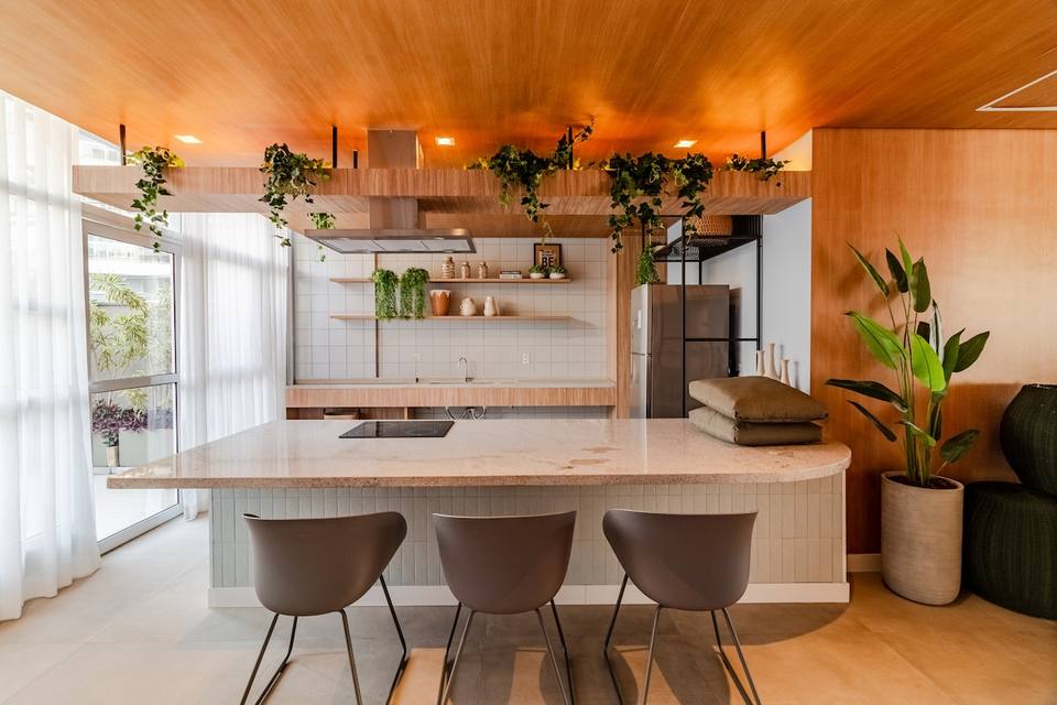 Silencioso estudio con vistas en Vila Olímpia